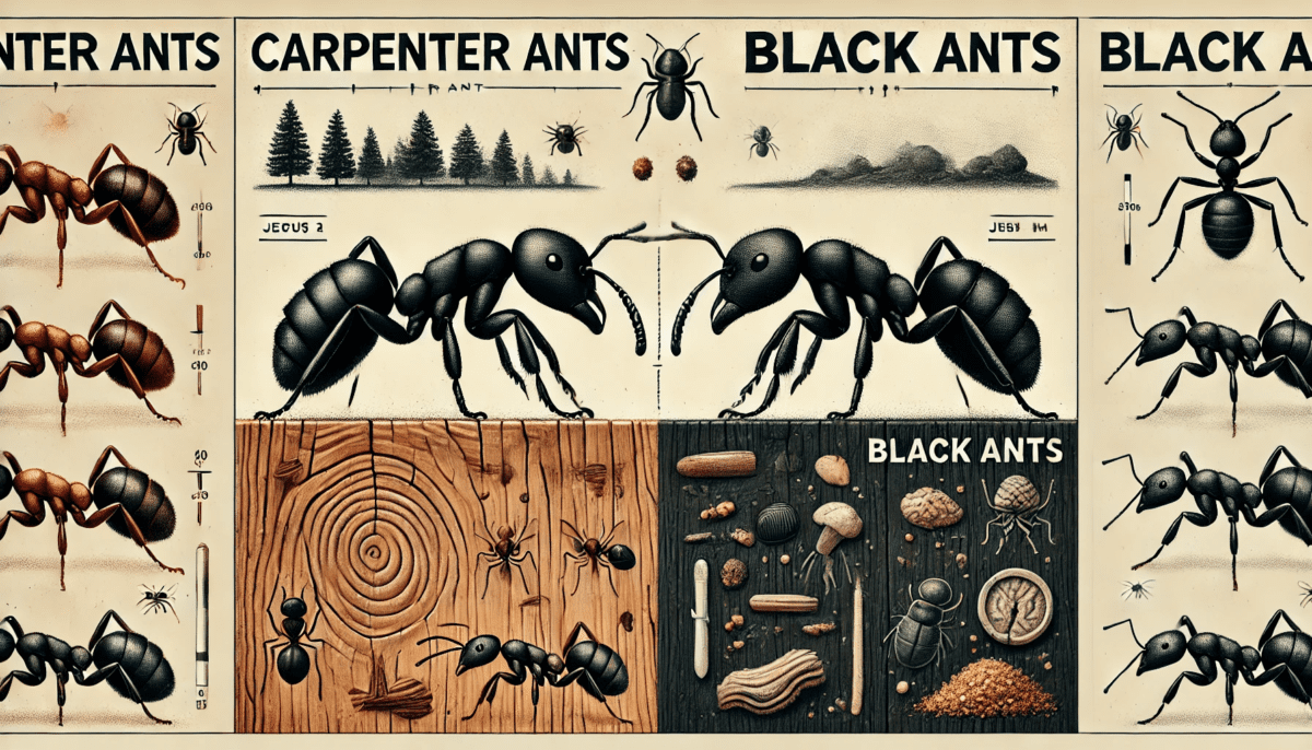 Carpenter Ants vs Black Ants