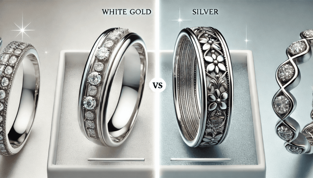 White Gold vs Silver